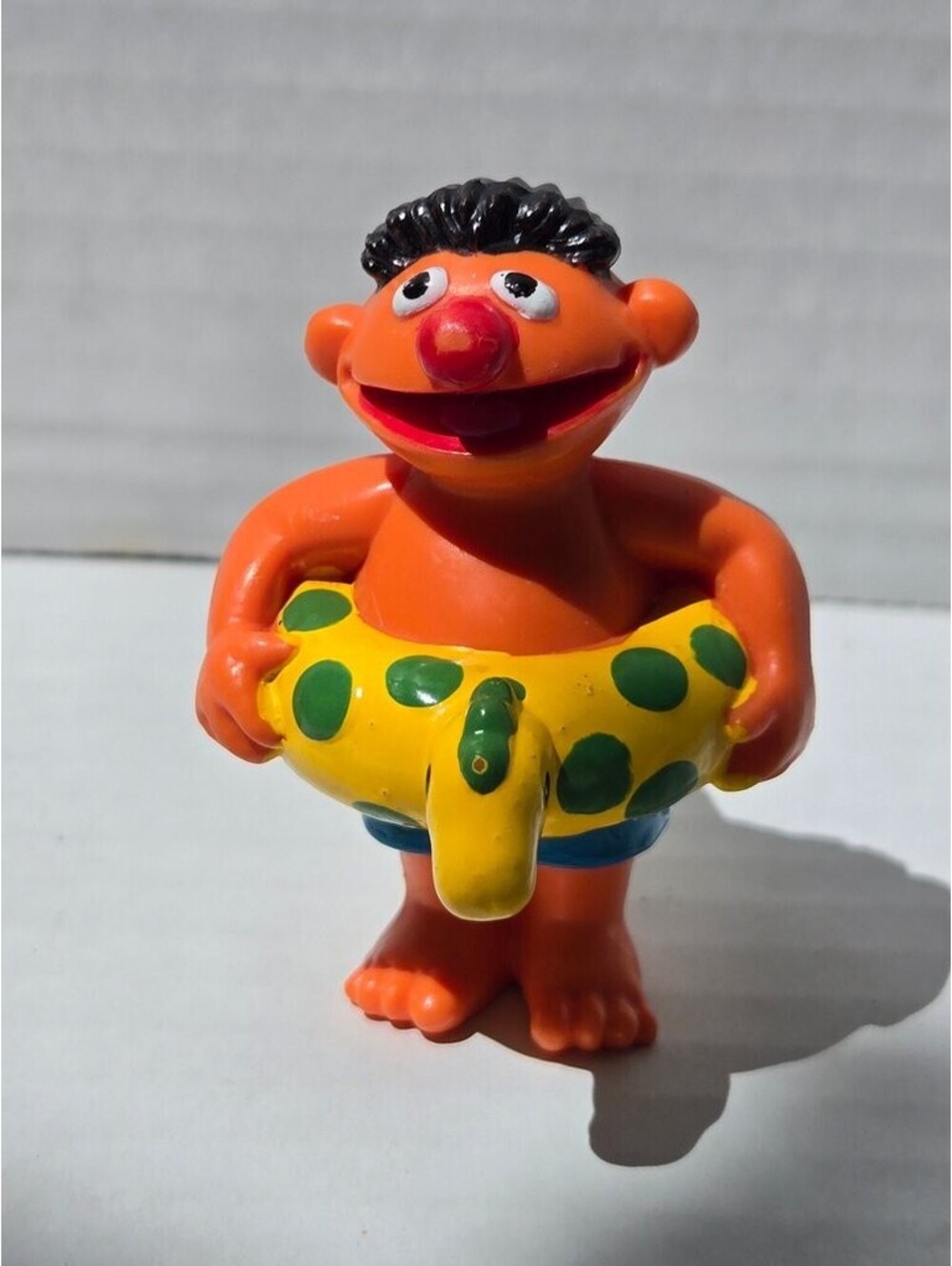 Vintage Ernie Sesame Street Bath Toy Figure